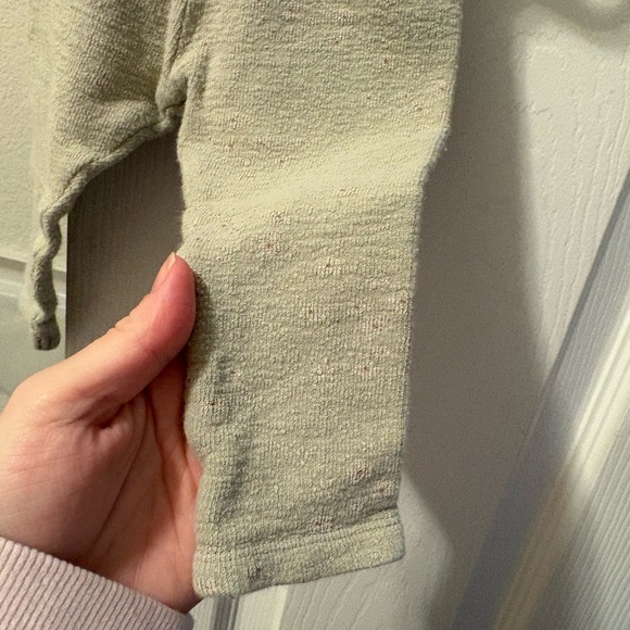 Rylee + Cru Soft Green Kids Leggings - Picture 2 of 4